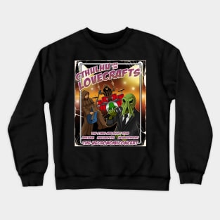 HP Lovecraft inspired band tour Crewneck Sweatshirt